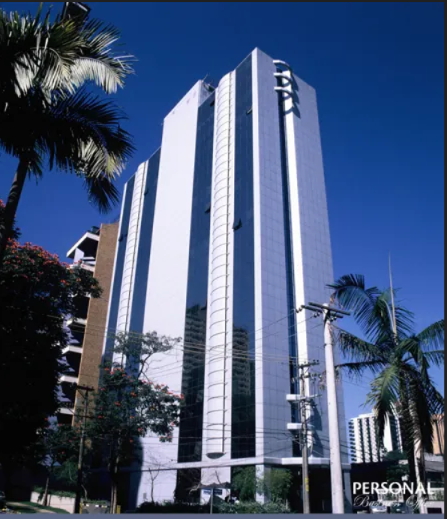 Estamos localizados na Alameda Mamore. 535. Edifício Personal Business Office